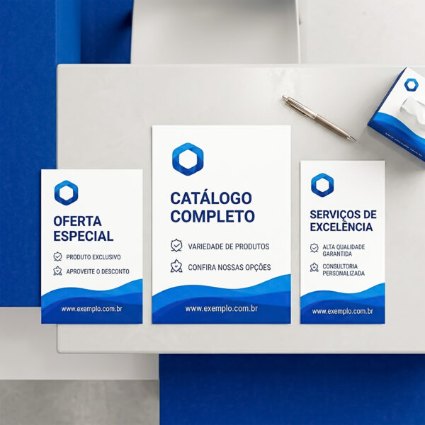 Panfleto, Flyer, Folder, em pequena e grande quantidade.